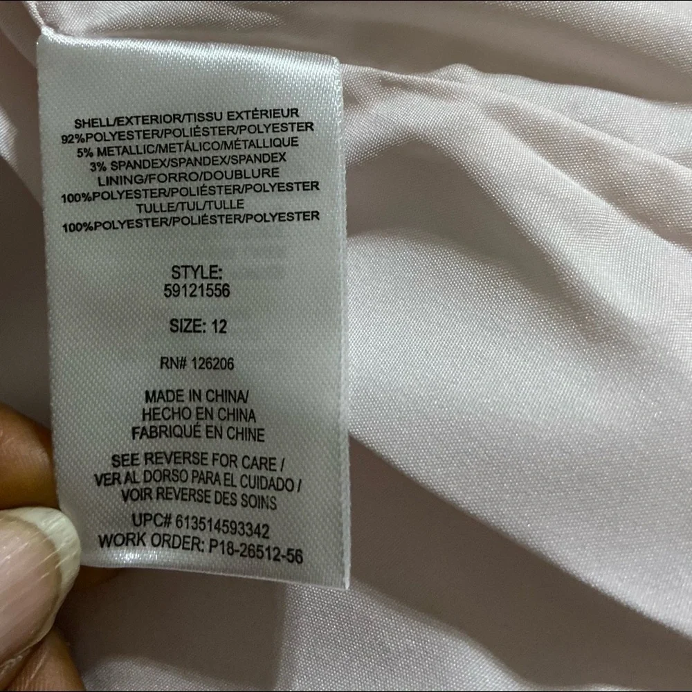 BADGLEY mischka belle pink girls dress